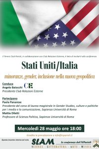 Stati Uniti/Italia
minoranze, gender, inclusione nella nuova geopolitica